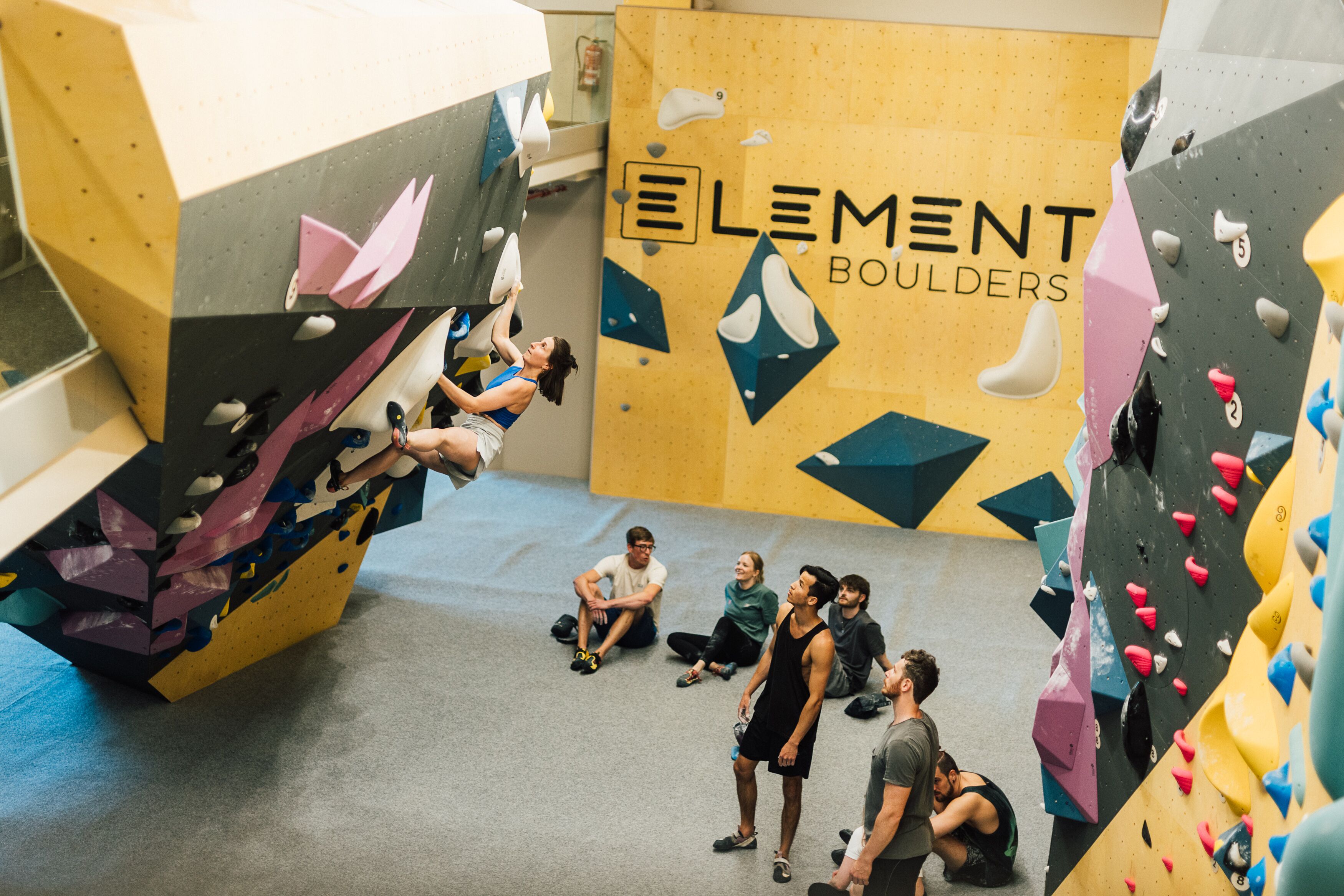 Die neue Boulderhalle in Köln Element Boulders Köln